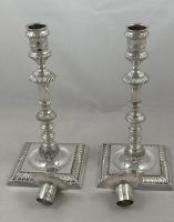 silver candlesticks Bradbury 1907