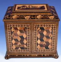 Tunbridge Ware Cabinet by George Wise
