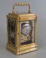 Le Roy Baveux Jacot Half-hour Sonnerie Carriage Clock rear