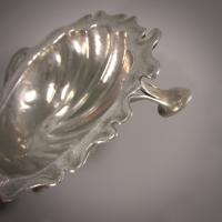Silver Arts and Crafts Shell Butter Dishes