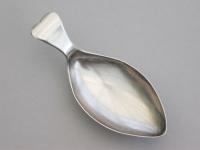 George III Silver Fish Tail Caddy Spoon