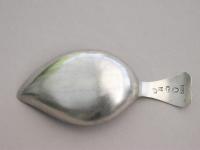 George III Silver Fishtail Caddy Spoon