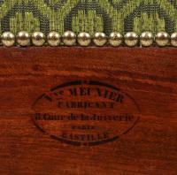 A Pair of Armchairs stamped Veuve Meunier of Paris