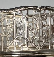 Georgian silver wine coasters Henry Brind 1768