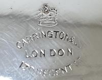 Carrington silver trophy cup and cover 1904