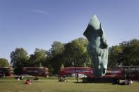 30ft Still Water by Nic Fiddian-Green at Marble Arch, London