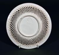 Continental Creamware Openwork Dessert Plates, Six Plates, Circa 1860
