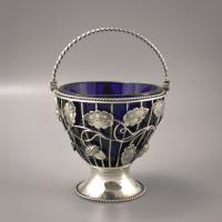 George III Silver Cream Basket by David Bell. Circa 1770