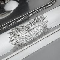 Captain Sir George Collier’s presentation silver entree dishes
