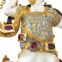 The Gigantas Pendant, an Important Late 16th Century Renaissance Baroque Pearl, Gold and Enamelled Pendant