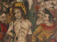 Rare Group of Painted Panels, Possibly English, Late-15th or early-16th Century