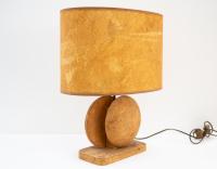 Mid Century Cork Table Lamp