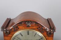 William IV period rosewood bracket-clock