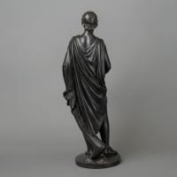 19th century European bronze statue of Lord Byron