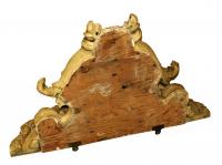 19th Century European Carved and Painted Wall Bracket