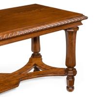 Mahogany centre table from Clumber Park, seat of the 7th Duke of Newcastle