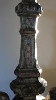 Torchere, 17th Century, Italian, Silvered, Floor-Standing