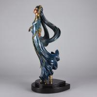 Limited Edition Cold Painted Bronze 'Ecstasy' by Erté