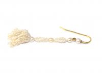 Georgian Seed Pearl Chandelier Drop Earrings c.1820