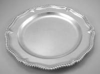 Important GEORGE II Sterling Silver Second Course Dish by George Methuen. London 1753