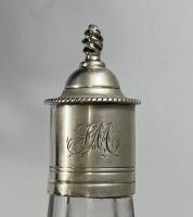 William Lancester silver oil and vinegar cruet 1774