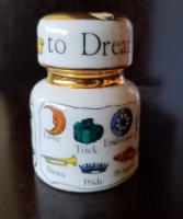Vintage Piero Fornasetti Insulator Paperweight - The New Key To Dreams, Late 1950's