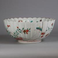 Japanese kakiemon bowl, Edo Period, circa 1690