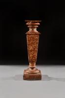 Period Faux Marble Walnut Pedestal, Italian Circa 1760
