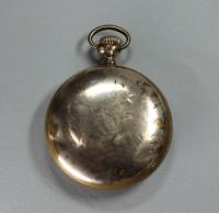 Masonic open face pocket watch, late 19th century
