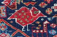bird detail Qashqai rug