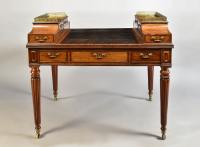 A rare Regency mahogany writing desk in the manner of Gillows, c.1820