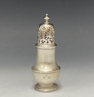 Samuel Welder Georgian silver sugar caster 1726