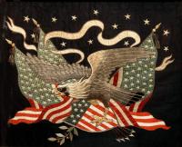 Japanese American Market Eagle & Flag, Late 19th Century