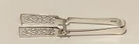 D and J Wellby silver asparagus sandwich tongs 1916