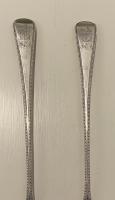 Richar Crossley Georgian silver basting gravy serving spoons 1805