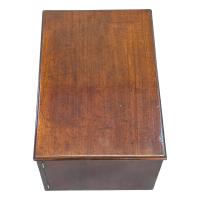 Georgian 19th Century Mahogany Collectors Cabinet on Stand