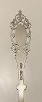 Mappin and Webb silver jam spoons 1892