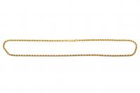 Victorian 15ct Gold Rope-twist Chain c.1900