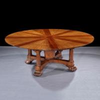 Very Rare 19th Century Extending Jupe Table by Maple & Co