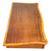 18th Century Mahogany Serpentine Dressing Table