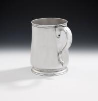 A very rare George I Ladys Drinking Mug made in Newcastle in 1721 by John Carnaby