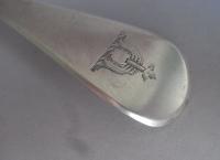 A very fine & unusual George III Serving Fork made in London in 1812 by William Eley, William Fearn and William Chawner