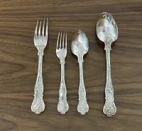 George Adams Bright Vine silver cutlery flatware 