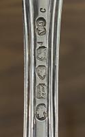 George Adams Bright Vine silver cutlery flatware 1870