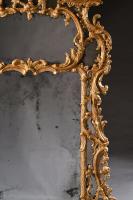 Exceptional Mid 18th Century George II Carton Pierre Gilt Mirror in the Manner of John Linnell
