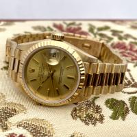 Ladies Rolex Datejust  gold floral box