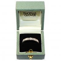 Art Deco Diamond Eternity Ring c.1940 size R