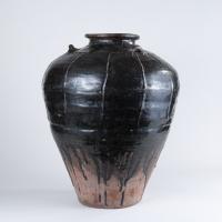 Large Chinese Sung Dynasty Stoneware Jar, 11th Century