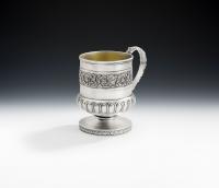 A very fine George III Mug made in London in 1813 by Emes & Barnard