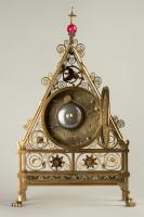 Gothic Revival Clock by Bruce Talbert